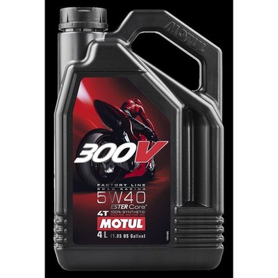 Motul 300V 4T Competition Synthetic Oil 5W40 - 4 Liter 104115