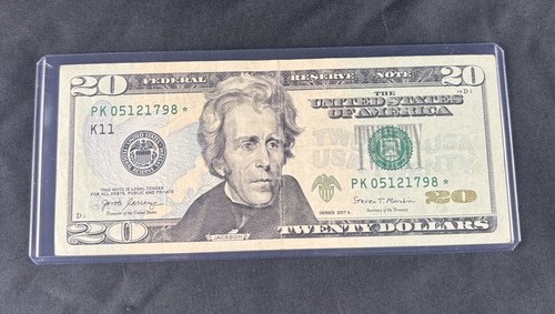 $20 Star Note 2017 Rare Serial Numbers | eBay