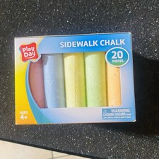 Play Day Sidewalk Chalk 20 Pieces