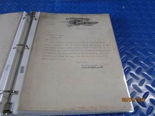 WALLACE MFG CO FRANKFORT IND OCT 21 1907 LETTER EPHEMERA BUY 3 FREE SHIP