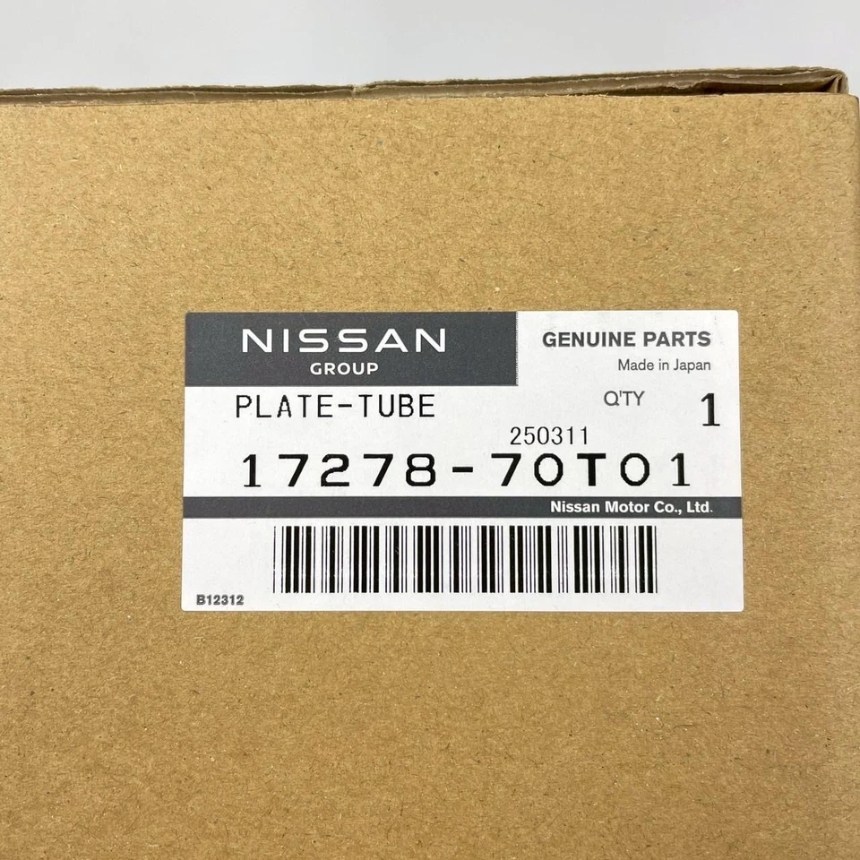 Tubo de combustible placa de laurel Nissan genuino S14 Silvia 240SX 200SX R33 Skyline C34 Foto 2 de 4