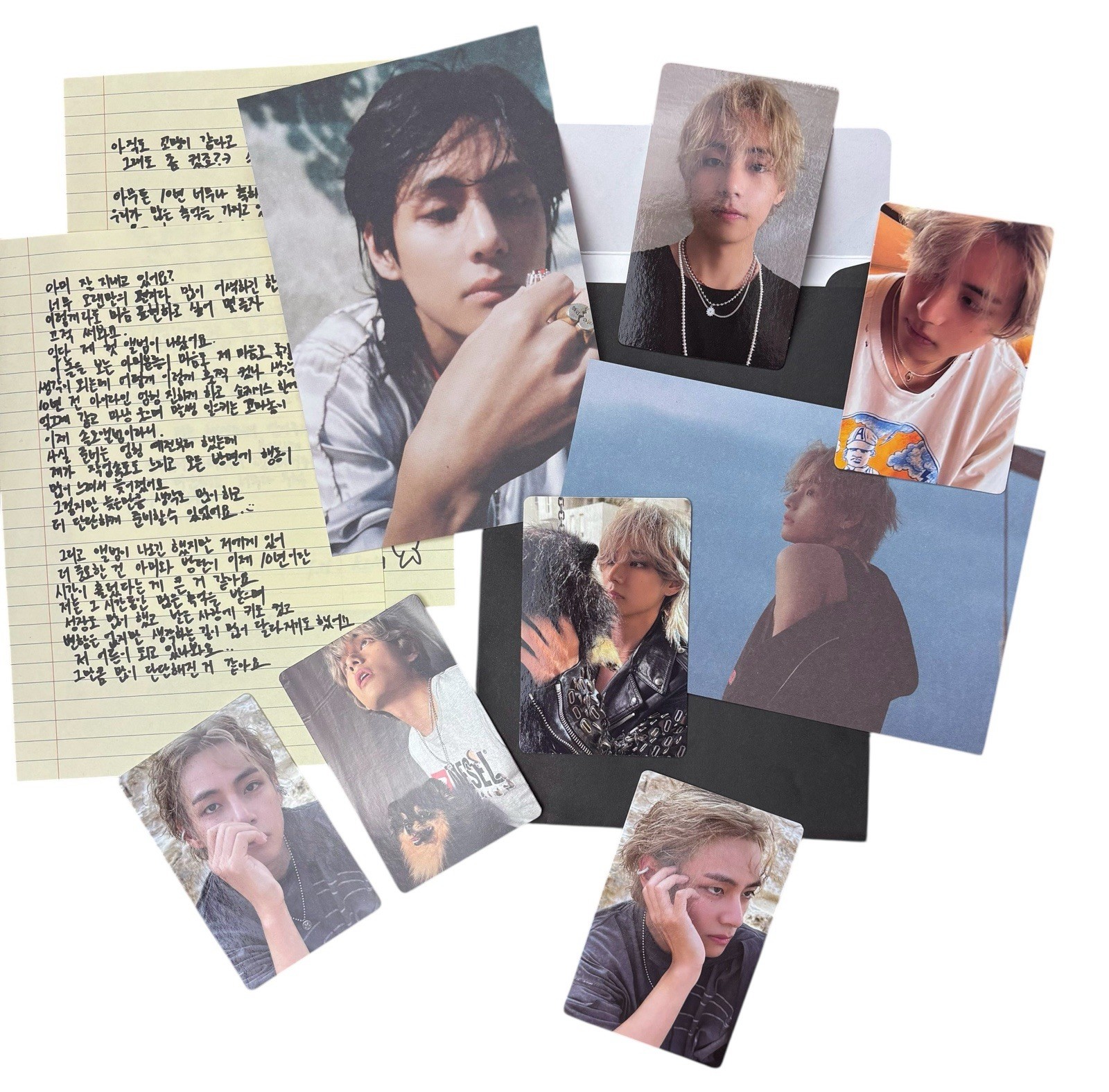 V BTS Layover CD 2023 Green Version K-Pop Bighit Music