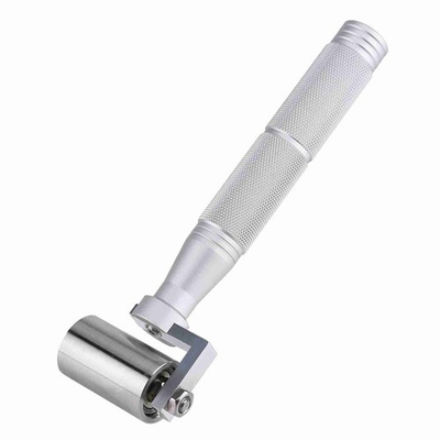 #ad #ad 40mm Stainless Steel Flat Pressure Roller Wallpaper Apply DIY Hand Roller Plate $12.64