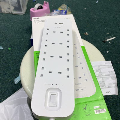Belkin Connect weiß 8 Steckdose(n) 2M | 8 Steckdosen 1 USB-C 1USB-A