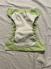 bumGenius Organic Cloth Diaper Green One Size Fits Most Reusable Organic Cotton