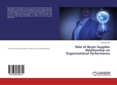 Role of Buyer-Supplier Relationship on Organizational Performance Hafsa Ahmed