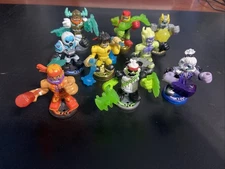 Akedo Ultimate Arcade Warriors Action Figures Warriors Moose Enterprise Lot Of 9