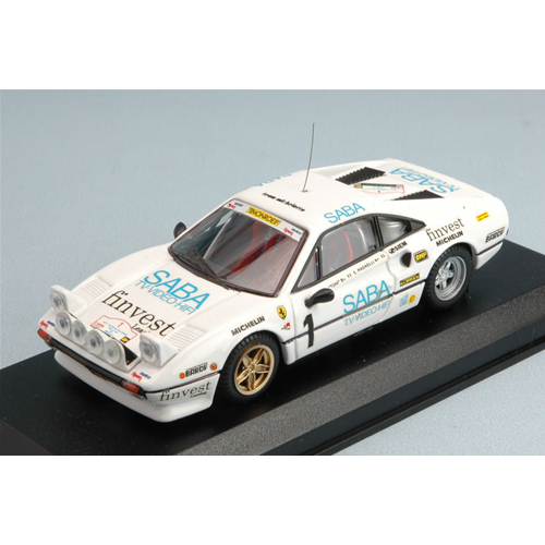 Ferrari 308 Gtb N.1 Targa Florio 1983 TONY-RADAELLI 1:43 Best Model Auto Competi-image