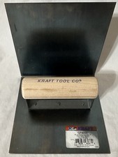 KRAFT TOOL CF9055 Blue Steel Hand Cove T, 6"x6" 1/8"R 6"Lip