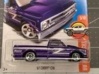 Hot Wheels 2017 Basic Hot Trucks '67 Chevy C10 Pickup Purple