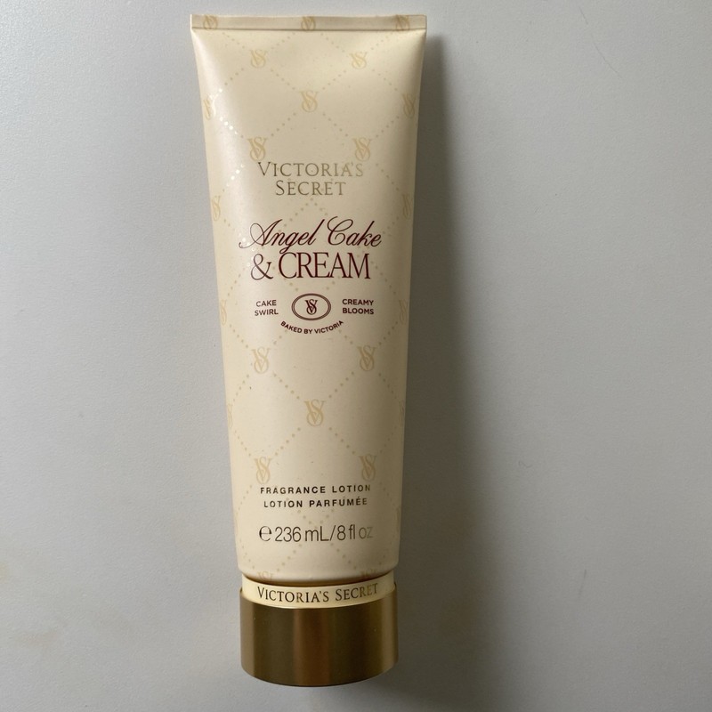 VICTORIA’S SECRET ANGEL CAKE & CREAM FRAGRANCE BODY LOTION CREAM 8 oz NEW