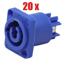 20PC NAC3MPA-1 PowerCon Receptacle Power In 20A 250V Replacement for Neutrik