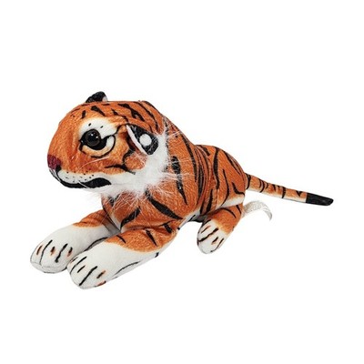 Realistic Tiger Cub Plush Stuffed Animal Orange Black Striped 11 Inch 102-02
