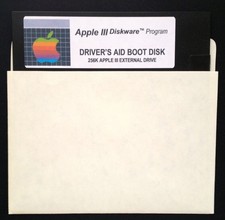Driver's Aid Boot Disk / Apple III Home Computers