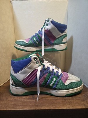 Men's Troop Ice Lamb White | Green | Navy High-Top Sneakers Size 10.5