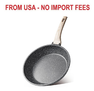 CAROTE Non Stick Frying Pan Skillet, Omelet Pan, Healthy Non Toxic Granite Chef 