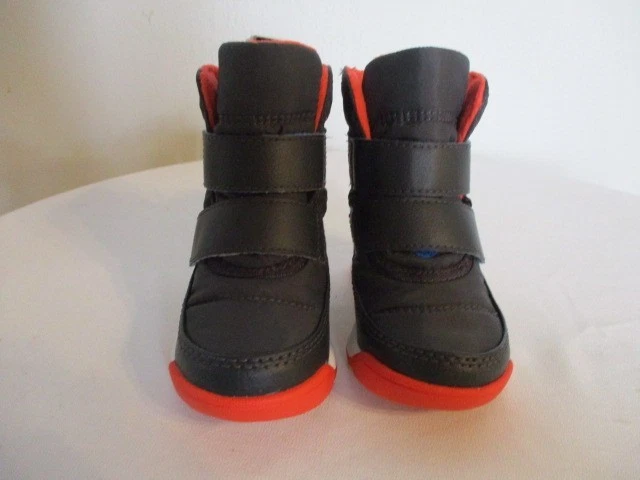 Botas de nieve Sorel Whitney II con correa impermeables aisladas a chorro/amapola/rojo bebé 5 nuevas sin caja Foto 3 de 4