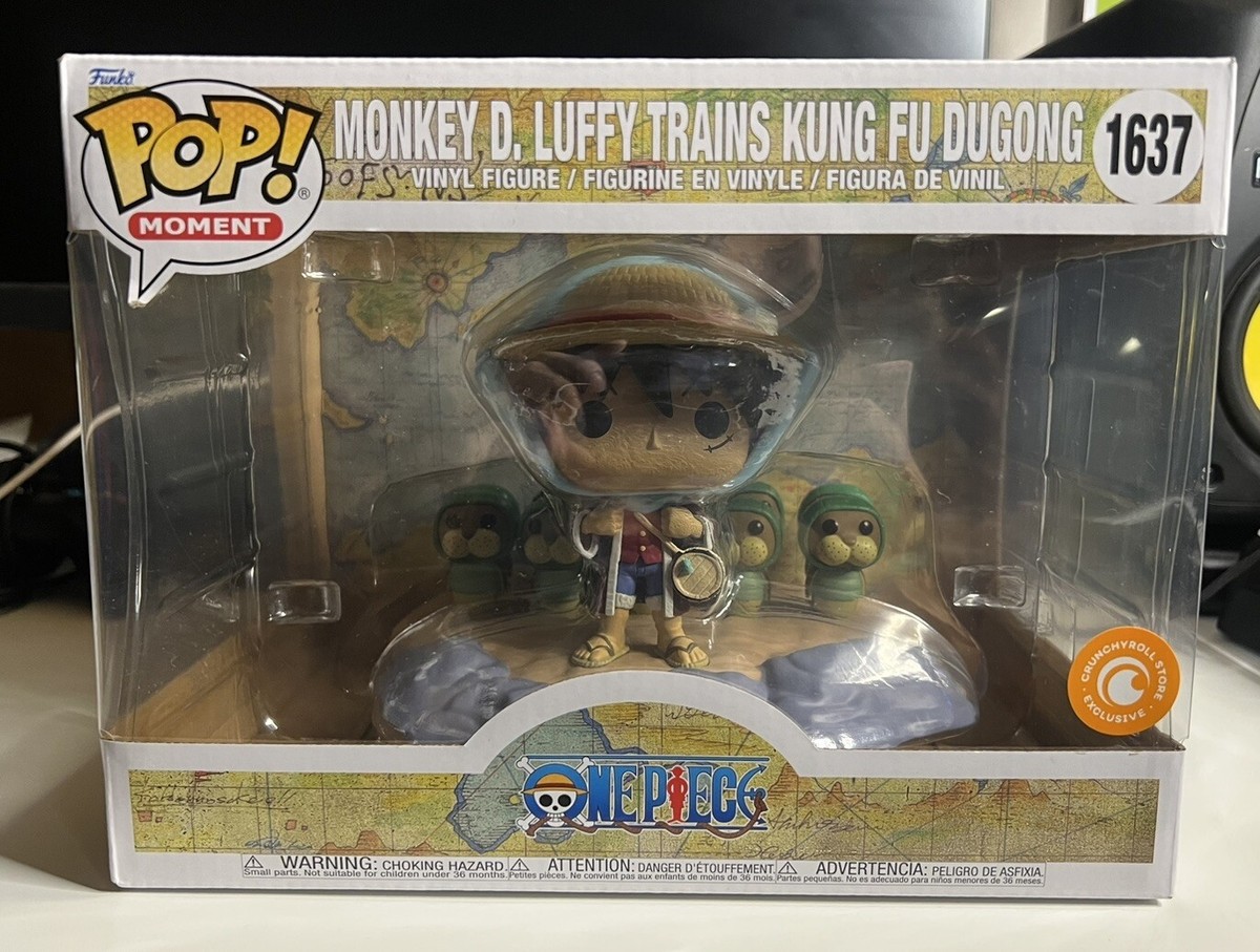 Funko POP ONE PIECE Luffy Training Kung Fu Jugon Crunchyroll