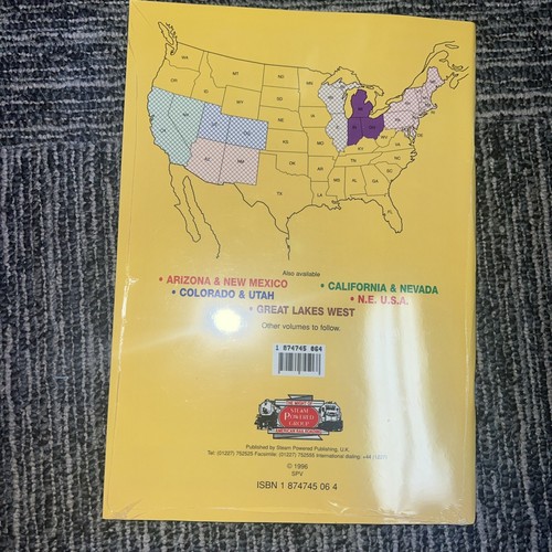 Railroad Atlas Of North America - SPV’s Comprehensive - Great Lakes East - Picture 2 of 4