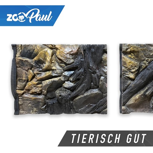 🦎 Terrarium Rückwand 3D 120x50 120x60cm Aquarium Hintergrund Stein Struktur NEU - Picture 25 of 66