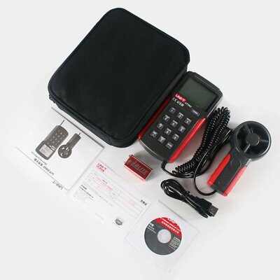 UNI-T UT362 Anemometer Anemoscopes Air Wind Speed Tester Meter 30m/s USB