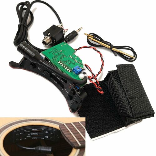Artec Acoustic Guitar Soundhole Preamp Easy Fit SHP5 Piezo Pickup and Microphone