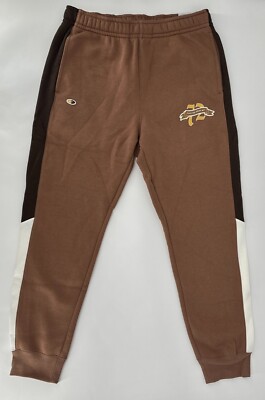 Nike Pants Mens Medium Brown NSW Club Fleece Graphic Joggers Cactus FQ6157-256