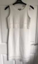Ladies Ivory Love Bodycon/Stretch Dress - Size Small
