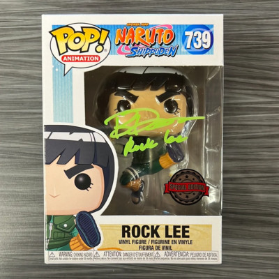 Funko POP! Animation: Naruto Shippuden - Rock Lee (Special  Edition)(Signed/Brian | eBay