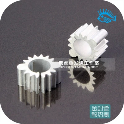 YINFONIC 2Pcs/50Pcs new TO-39 TO-99 Transistor Op amp amplifier aluminum alloy heat sink