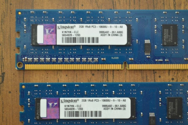 kingston pc3 10600u