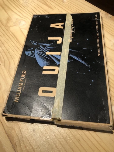 OUIJA BOARD Game 1960s Parker Brothers William Vintage (See Pics For Details)