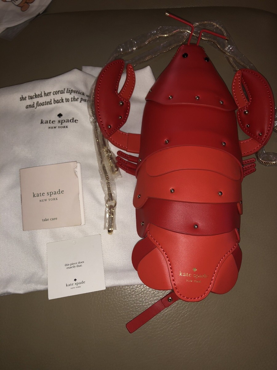 小物 Kate Spade Lobster Bag Charm Kate Spade new york Shore Thing Lobster Crossbody Bag