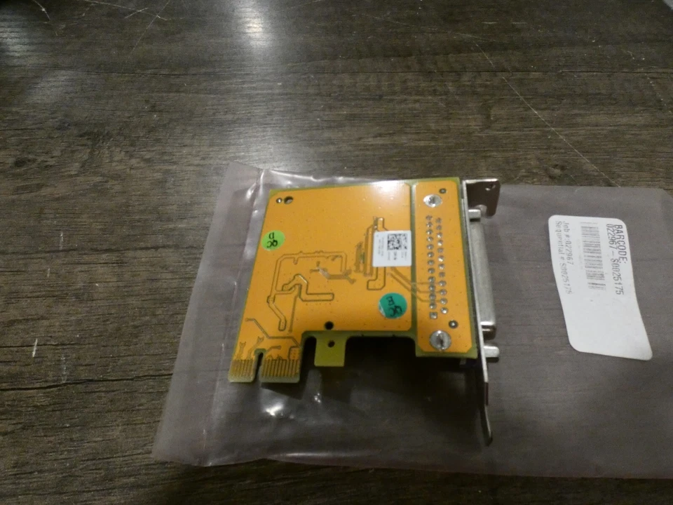 OEM Dell OptiPlex Low Profile 1 Port Parallel PCIe Port Expansion Card 0VG832 - Image 4 of 4