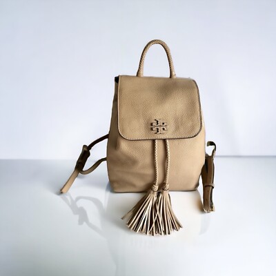 Tory Burch Beige Leather Backpack Leather backpack Tory Burch Beige in Leather - 33039723 main image 2