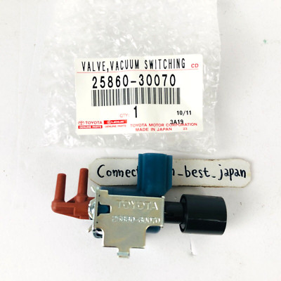 Toyota Genuine VALVE ASSY, VACUUM SWITCHING 25860 - 30070 | eBay