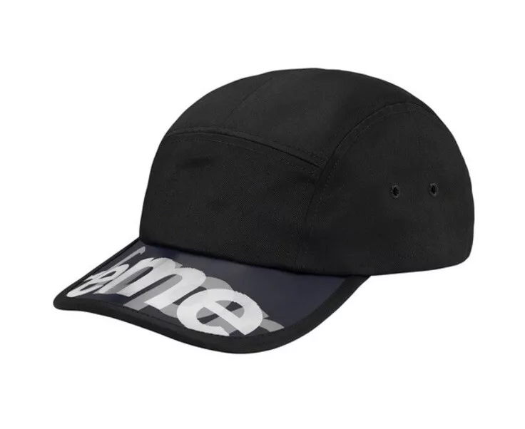 Supreme lenticular top logo camp cap