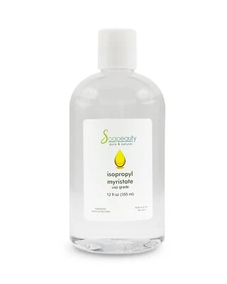 SOAPEAUTY ISOPROPYL MYRISTATE IPM Natural Surfactant USP Grade 12 OZ
