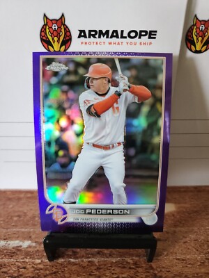 2022 Topps Chrome Update Purple Refractors #USC5 Joc Pederson