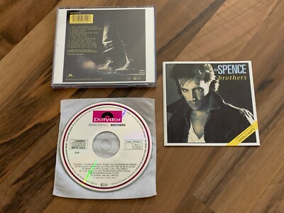 BRIAN SPENCE Brothers RARE GERMANY re-pressing CD album purple Polydor logo