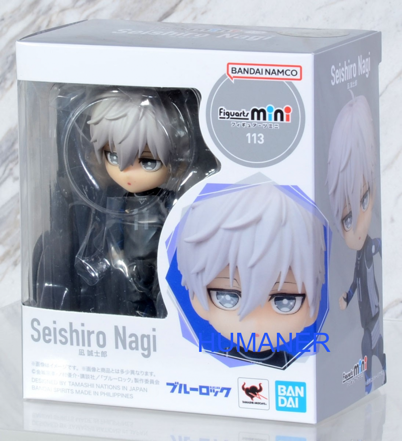 NAgiNaページ Bandai Figuarts Mini BLUE LOCK Nagi Seishiro Model Action Figure