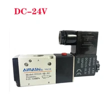 1/4" DC24V Pneumatic Solenoid Valve AIRTAC Type 3V210-08 3 Way 2 Position