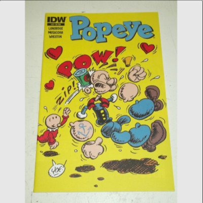 POPEYE #10 IDW COMICS VARIANT FEBRUARY 2013 NM (9.4)