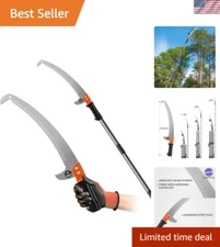 Pole Saws for Tree Trimming 14 FT Lightweight Manual Stainless Steel Extensio...