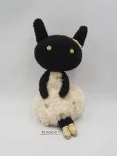 Atsuko Matano B2804 Black Rabbit Sun Arrow Beanie Plush 7" Toy Doll Japan