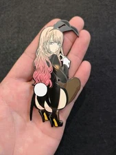 My Dress-Up Darling Bunny Kitagawa Marin Anime Figure Pin Metal Badge Large Size