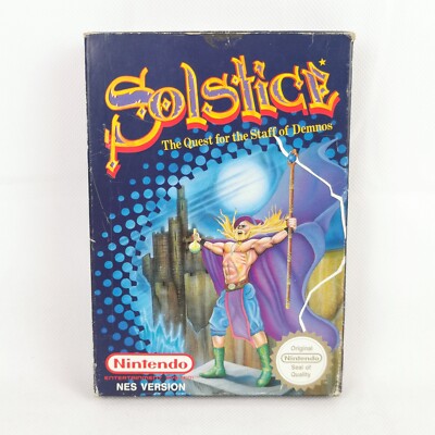 Solstice NES Nintendo Boxed PAL