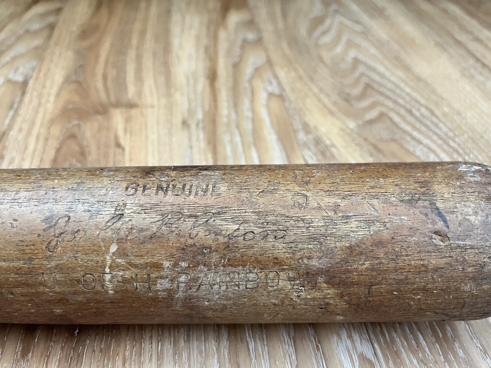 Jackie Robinson Wood Baseball Bat Hillerich Bradsby Louisville Slugger