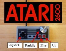 Modded Joystick And Paddle Controller Combination for Atari 2600 And 7800 Mod