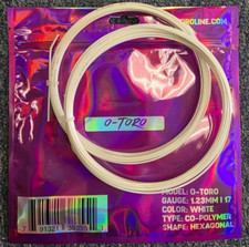Toroline O-Toro 17 Gauge 1.23mm Tennis String Set White